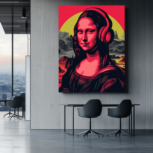 Mona Lisa canvas wall art painting