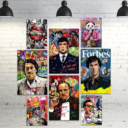 motivational posters canvas wall art painting