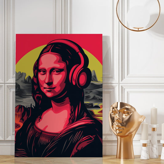 Mona Lisa canvas wall art painting