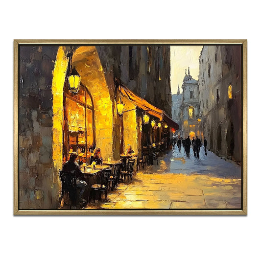Vintage Canvas Wall Painting For Office Decor