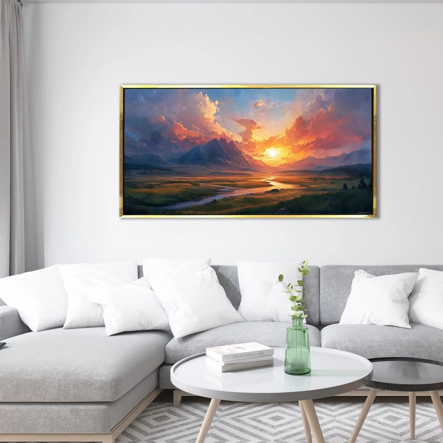 Sunrise Canvas Wall Painting