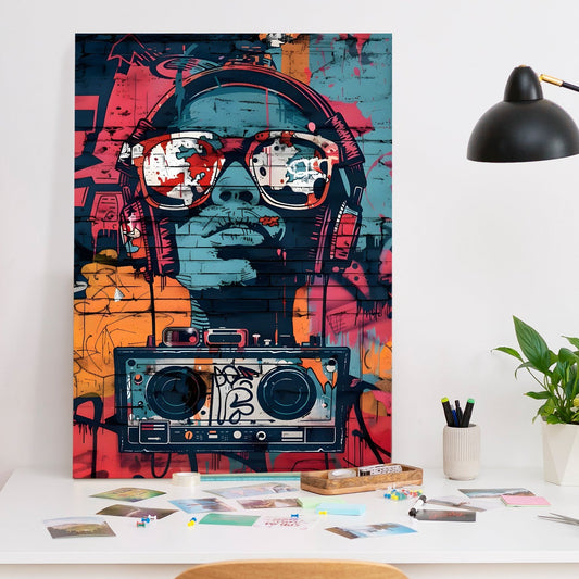 Old School Flow canvas Wall Art Painting