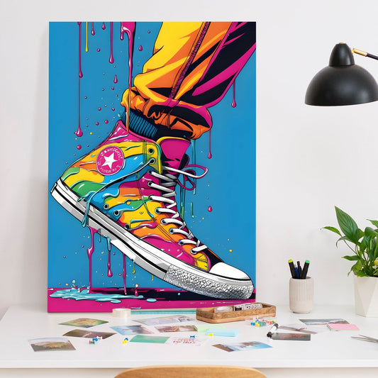 Pop Sole Chronicles canvas wall art painting