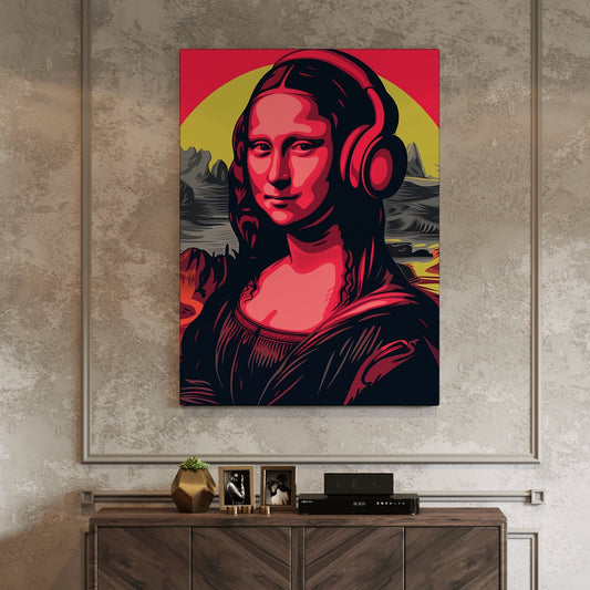 Mona Lisa canvas wall art painting