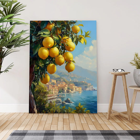 Coastline Canvas Wall Painting