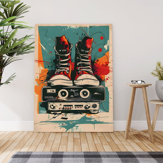 Street Beat canvas Wall Art Painting