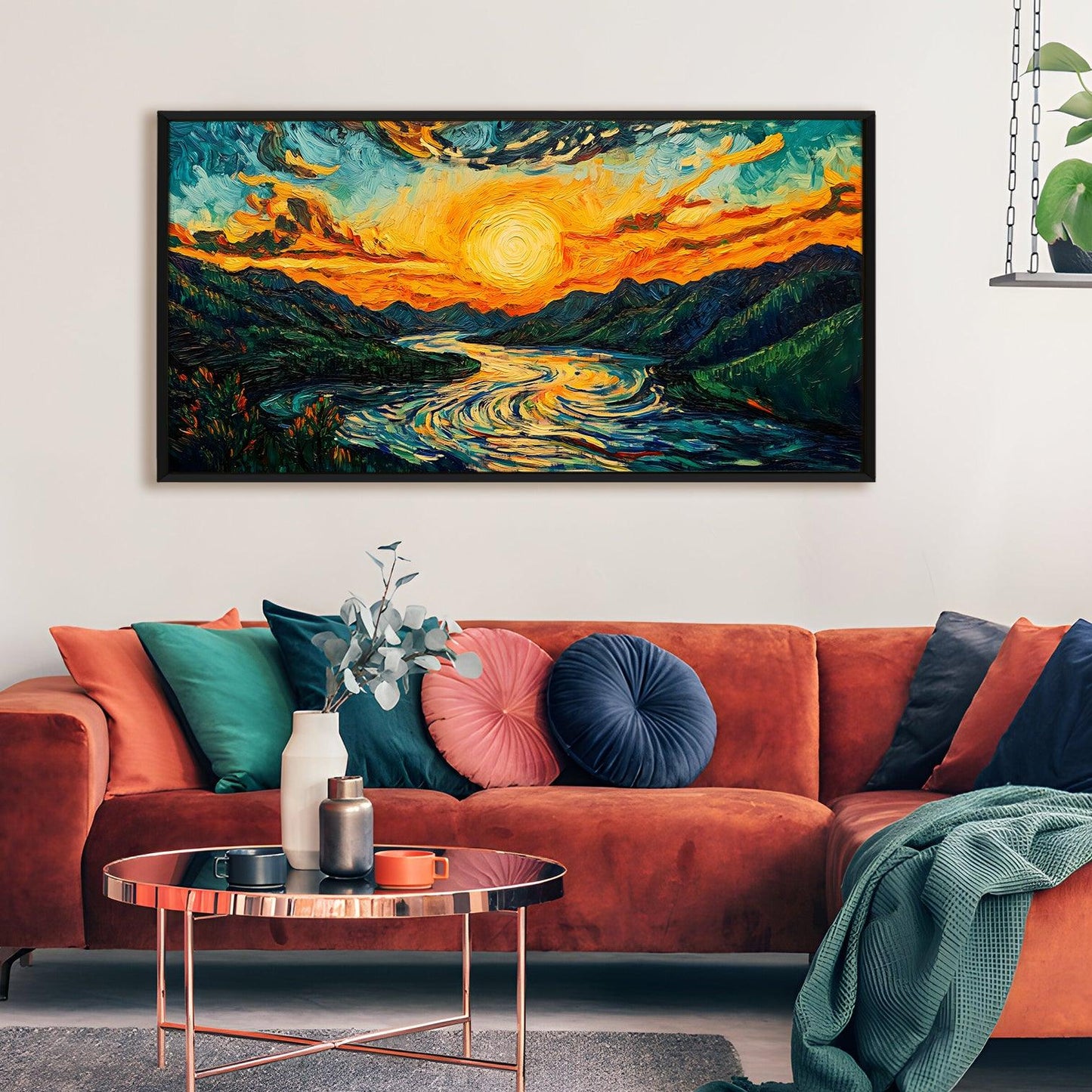 Sunrise Canvas Wall Painting