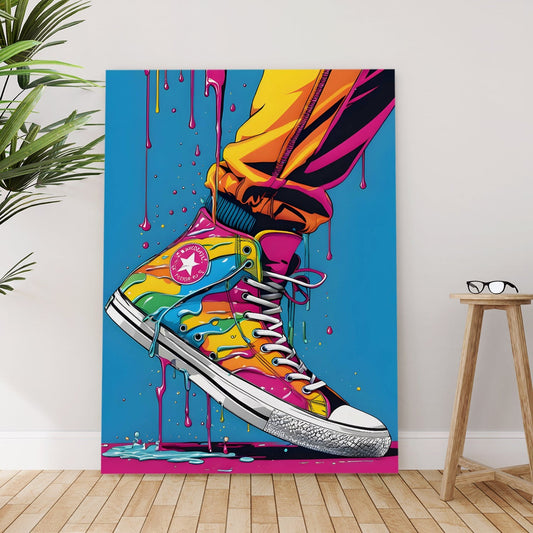 Pop Sole Chronicles canvas wall art painting