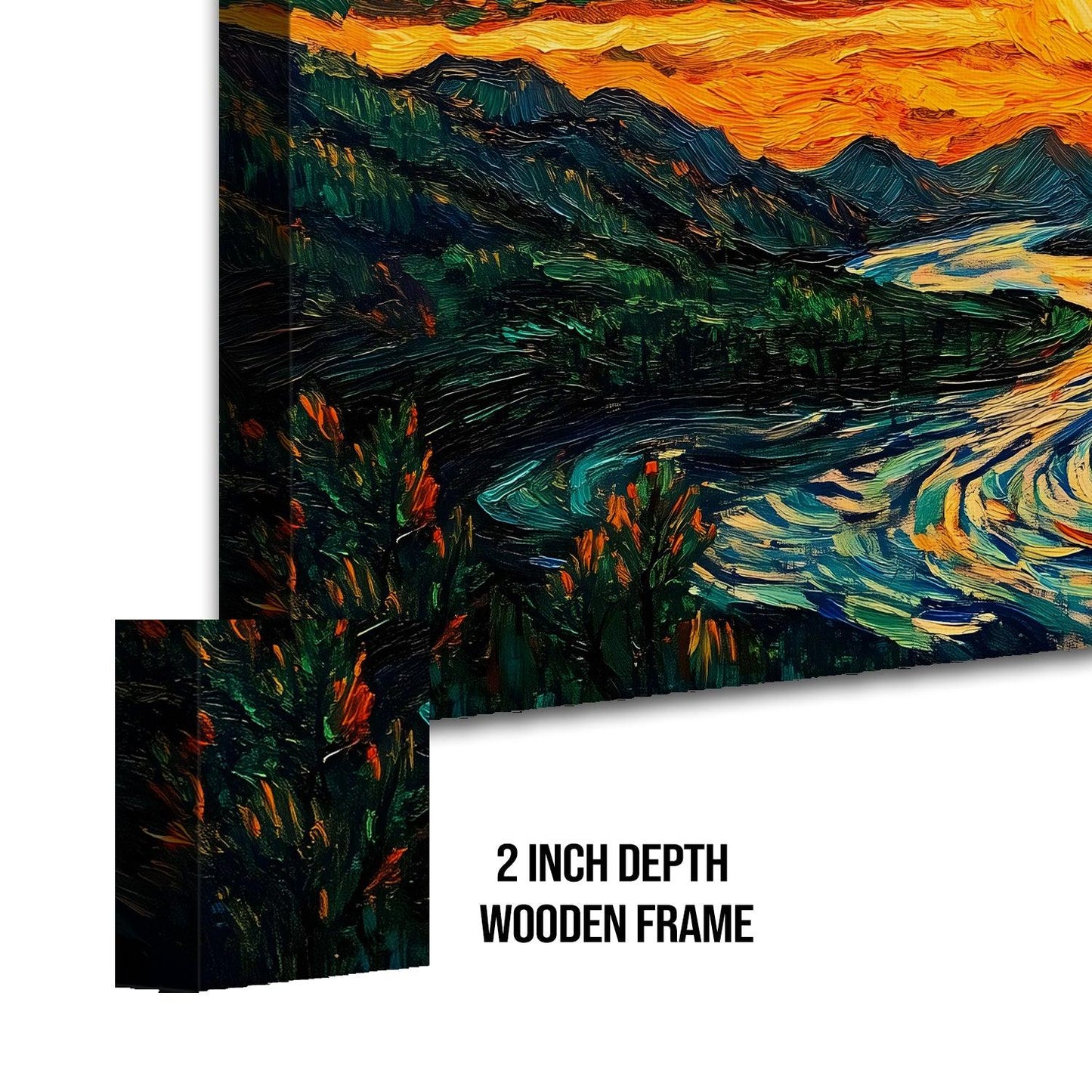 Sunrise Canvas Wall Painting