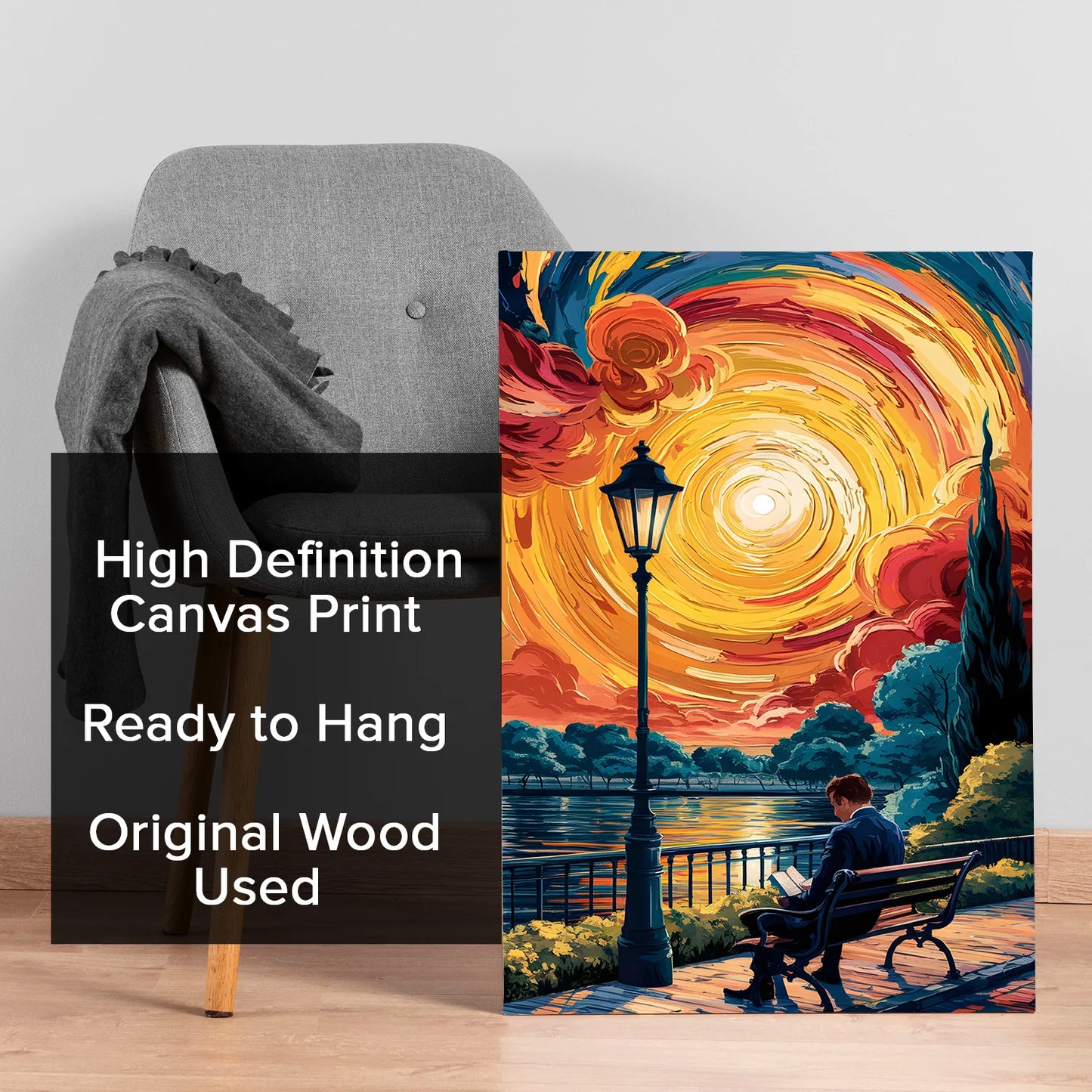 Whirlwind of Thought Canvas Wall Painting For Home And Office Decor