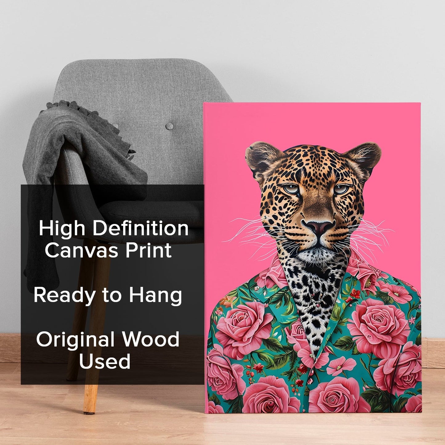 Maximalist Wall Art, Funky Animal Wall Art