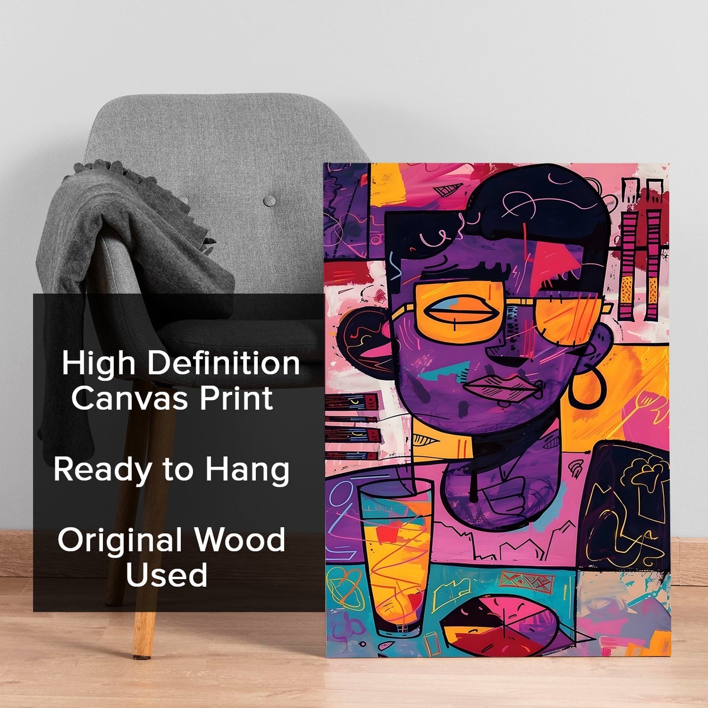 Abstract Persona canvas Wall Art Painting