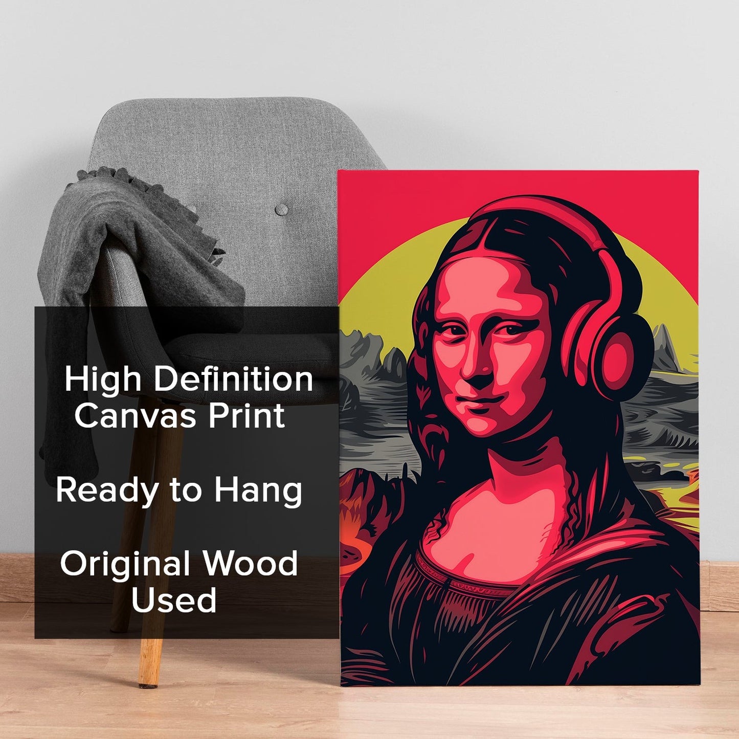 Mona Lisa canvas wall art painting