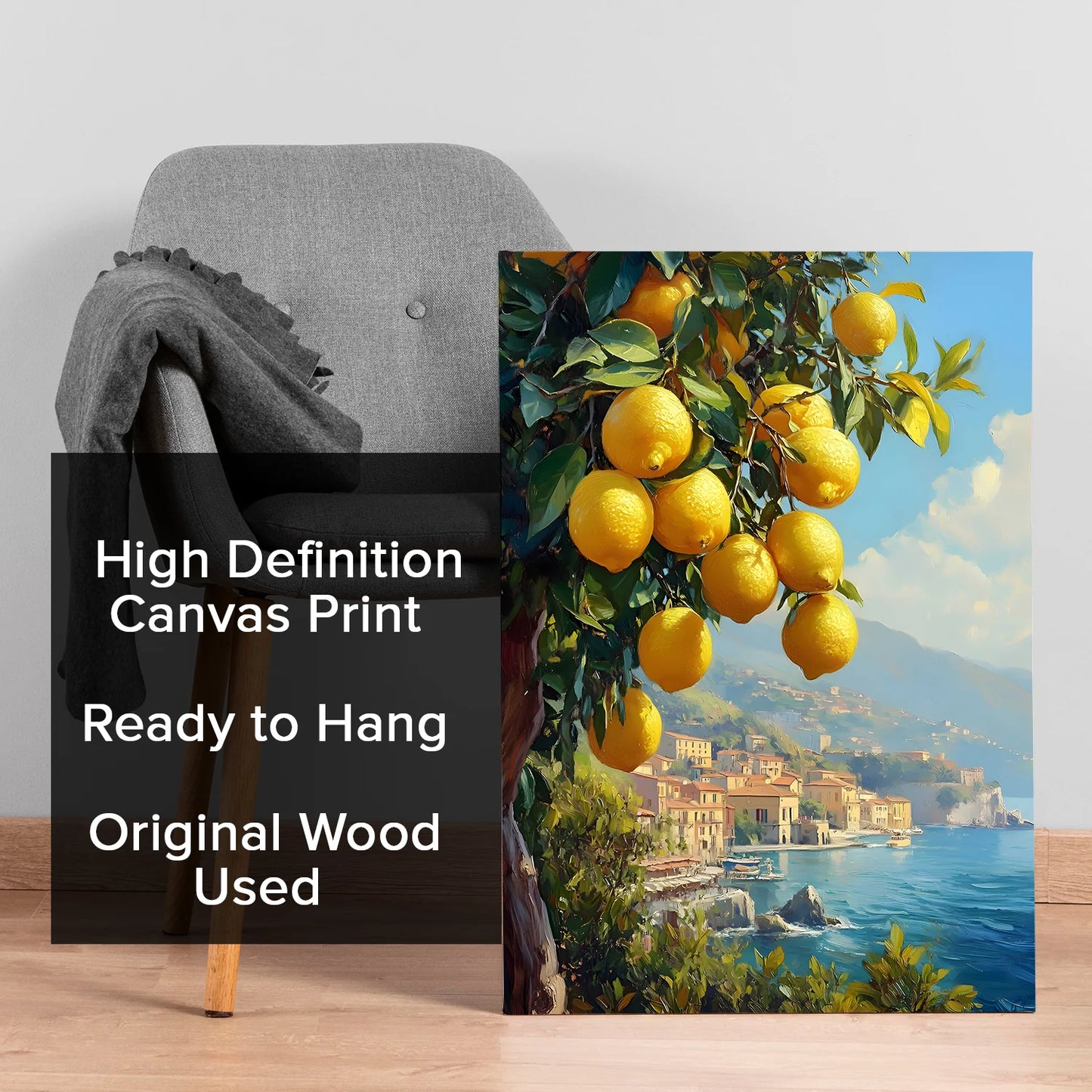 Coastline Canvas Wall Painting