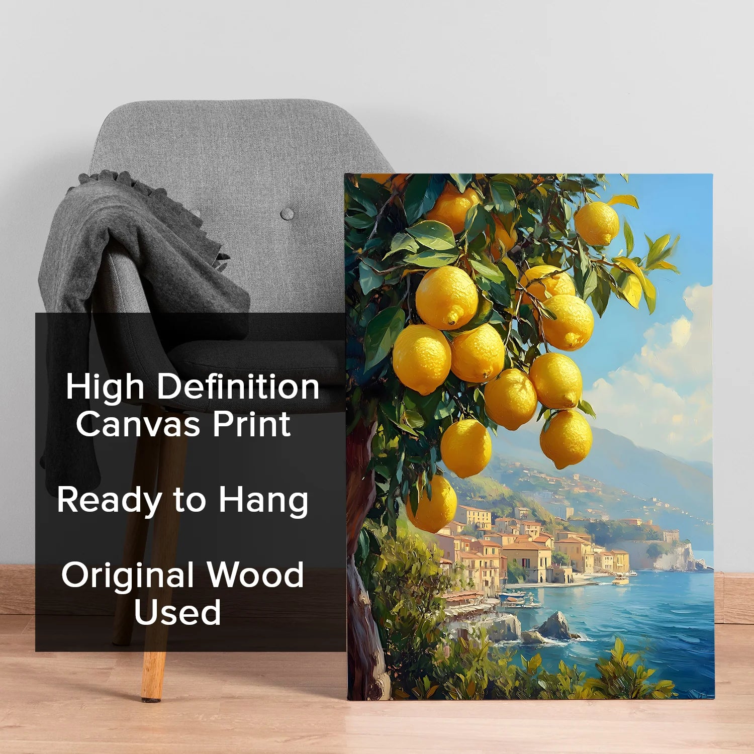 Coastline Canvas Wall Painting