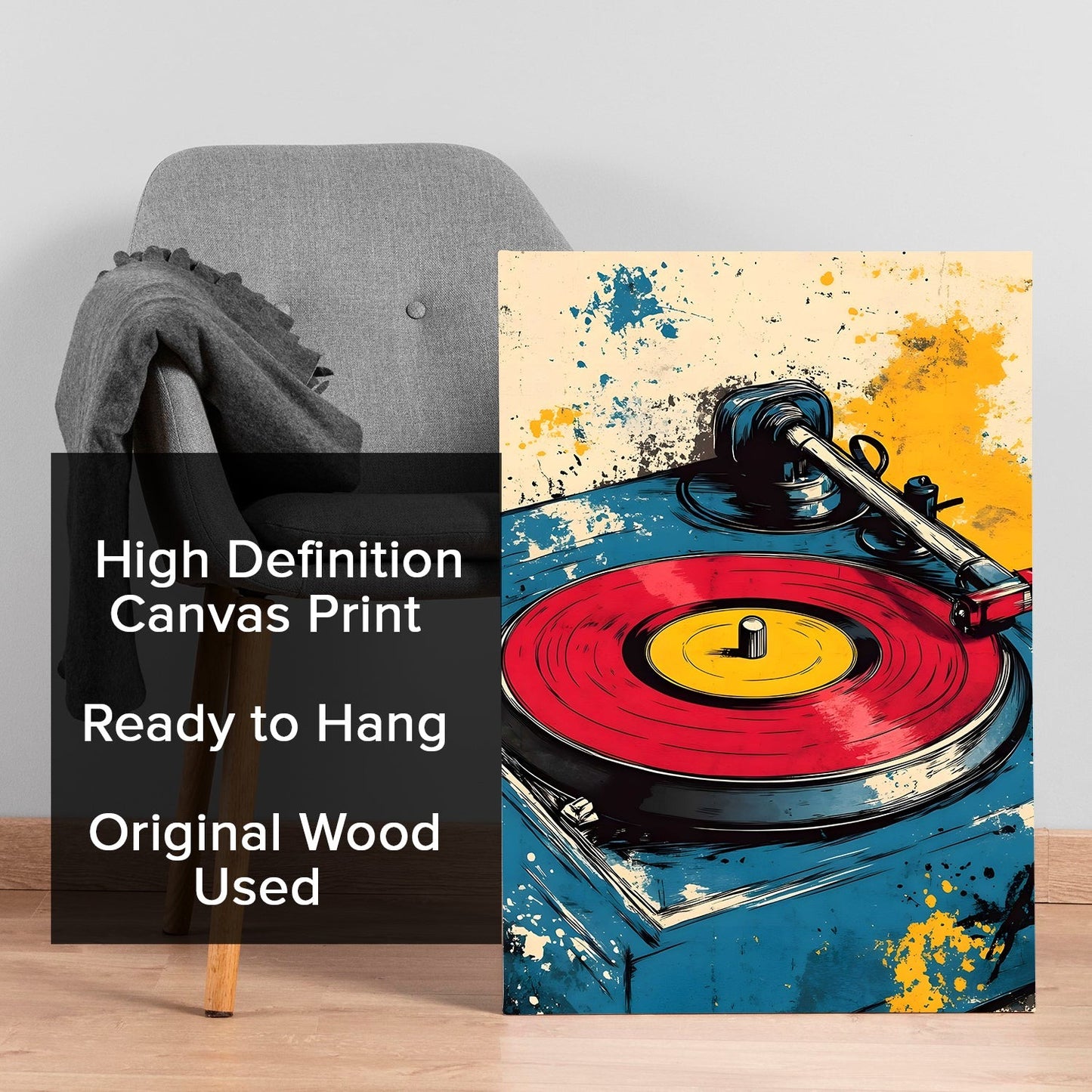 The Sound of Retro Wall Art Painting