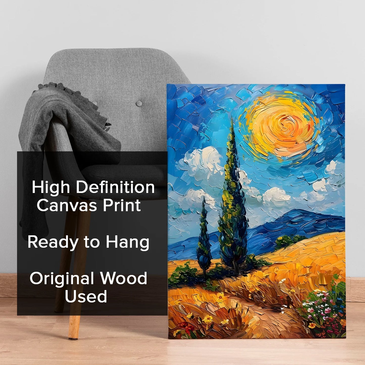 Fields Of Light Wall Art Painting