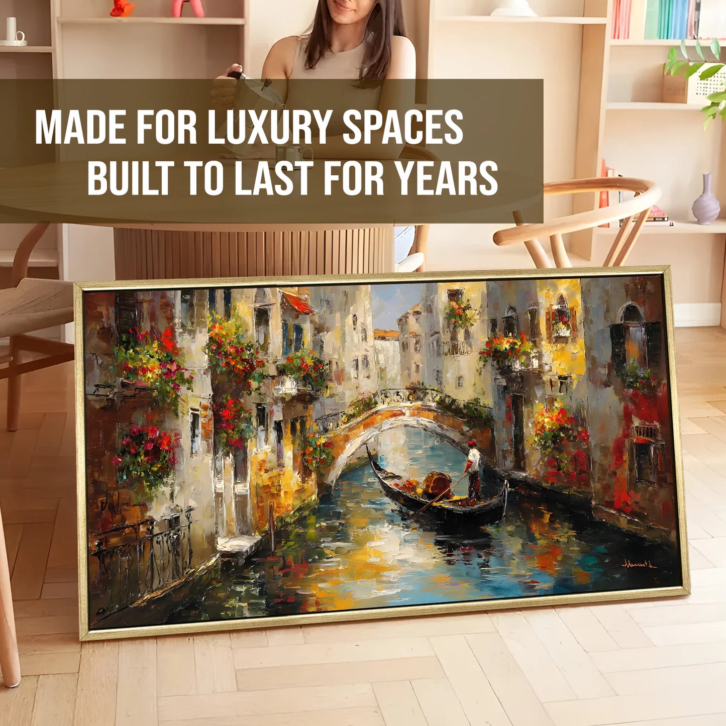 Vintage Canvas Wall Painting For Bedroom