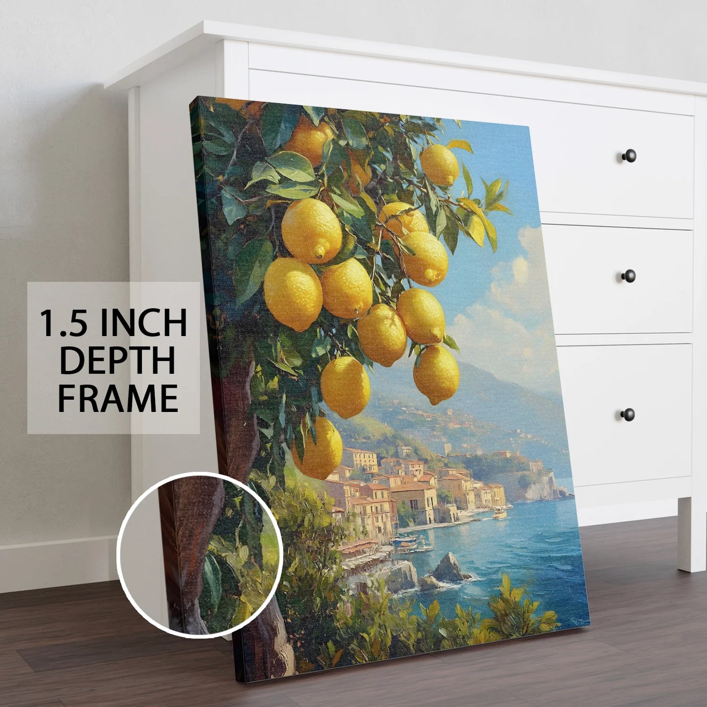 Coastline Canvas Wall Painting