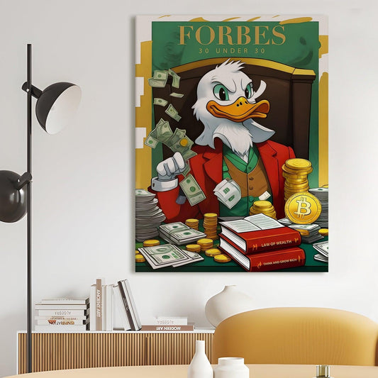 Forbes 30 Under 30 Exclusive CEO Office Decor Canvas wall art painting