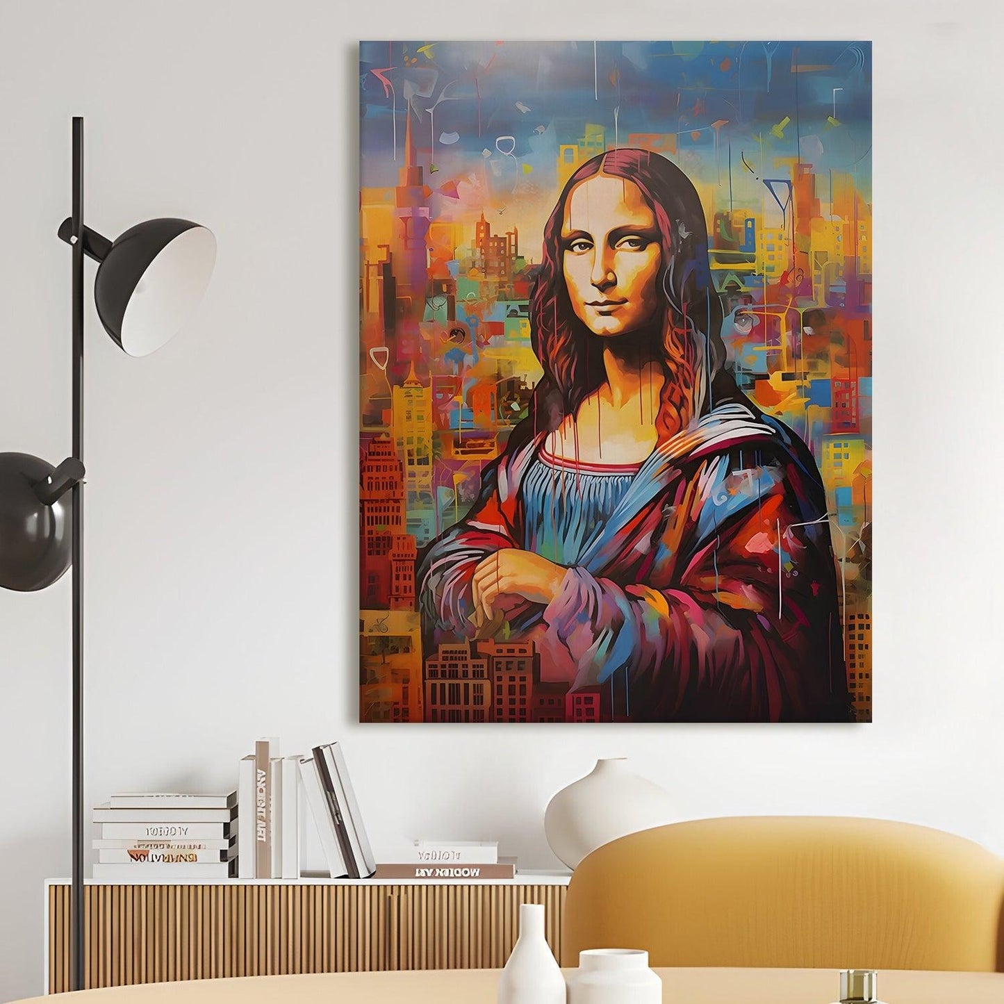Mona Lisa canvas wall art painting