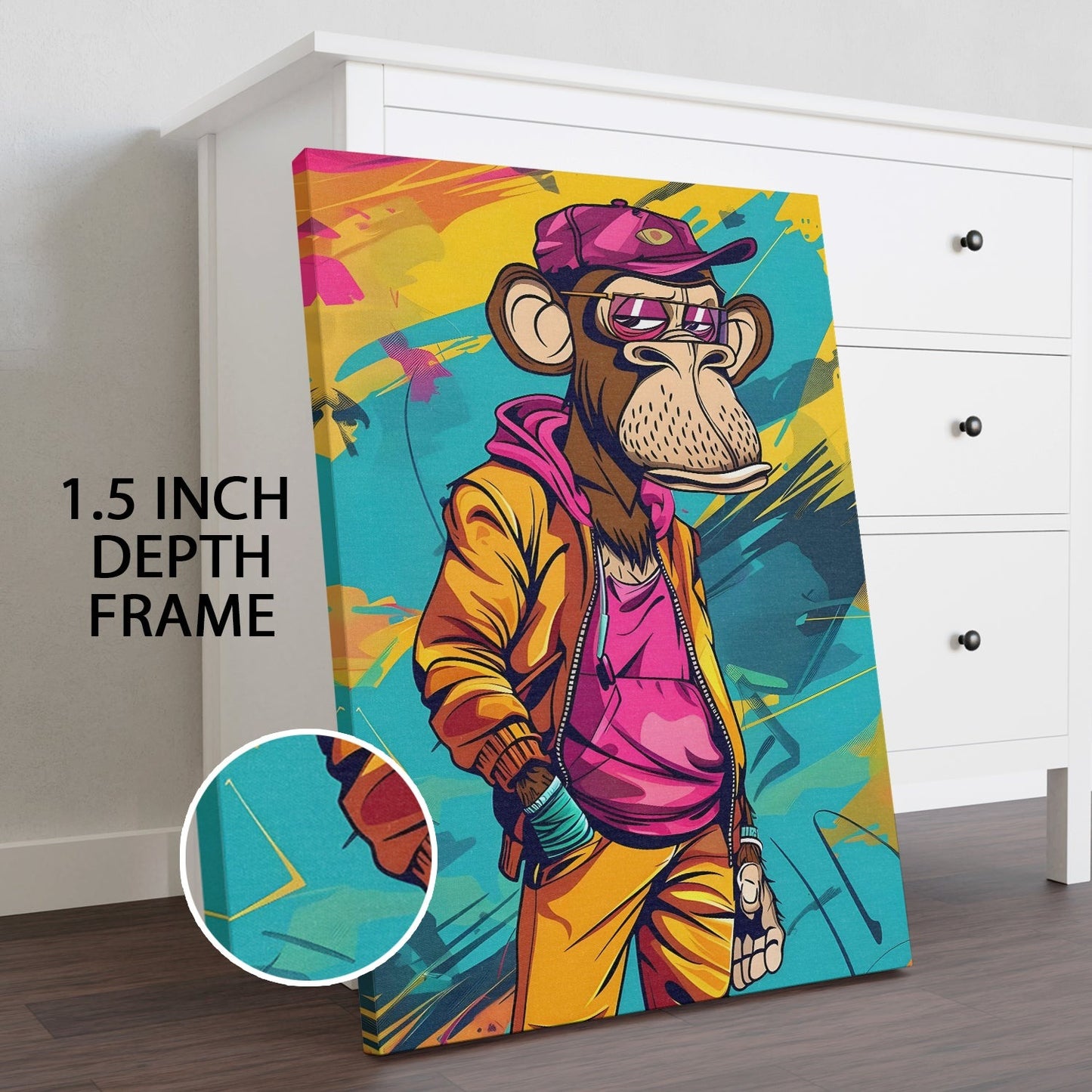 Hood Vibes Only Wall Art Painting For Home