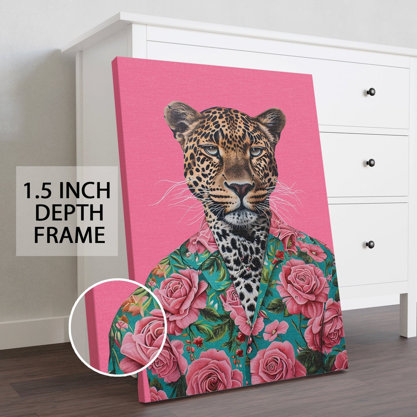 Maximalist Wall Art, Funky Animal Wall Art
