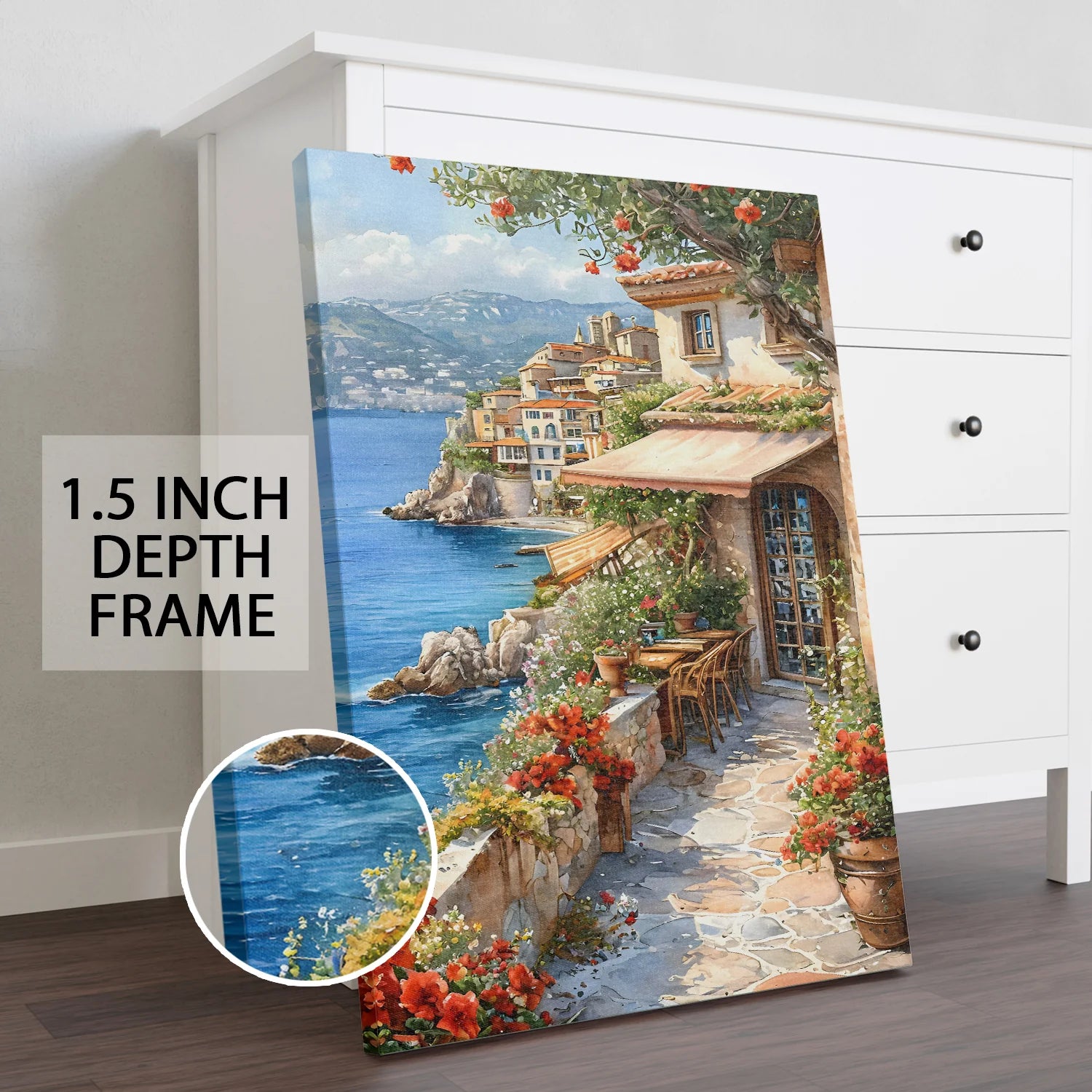 Coastline Canvas Wall Painting