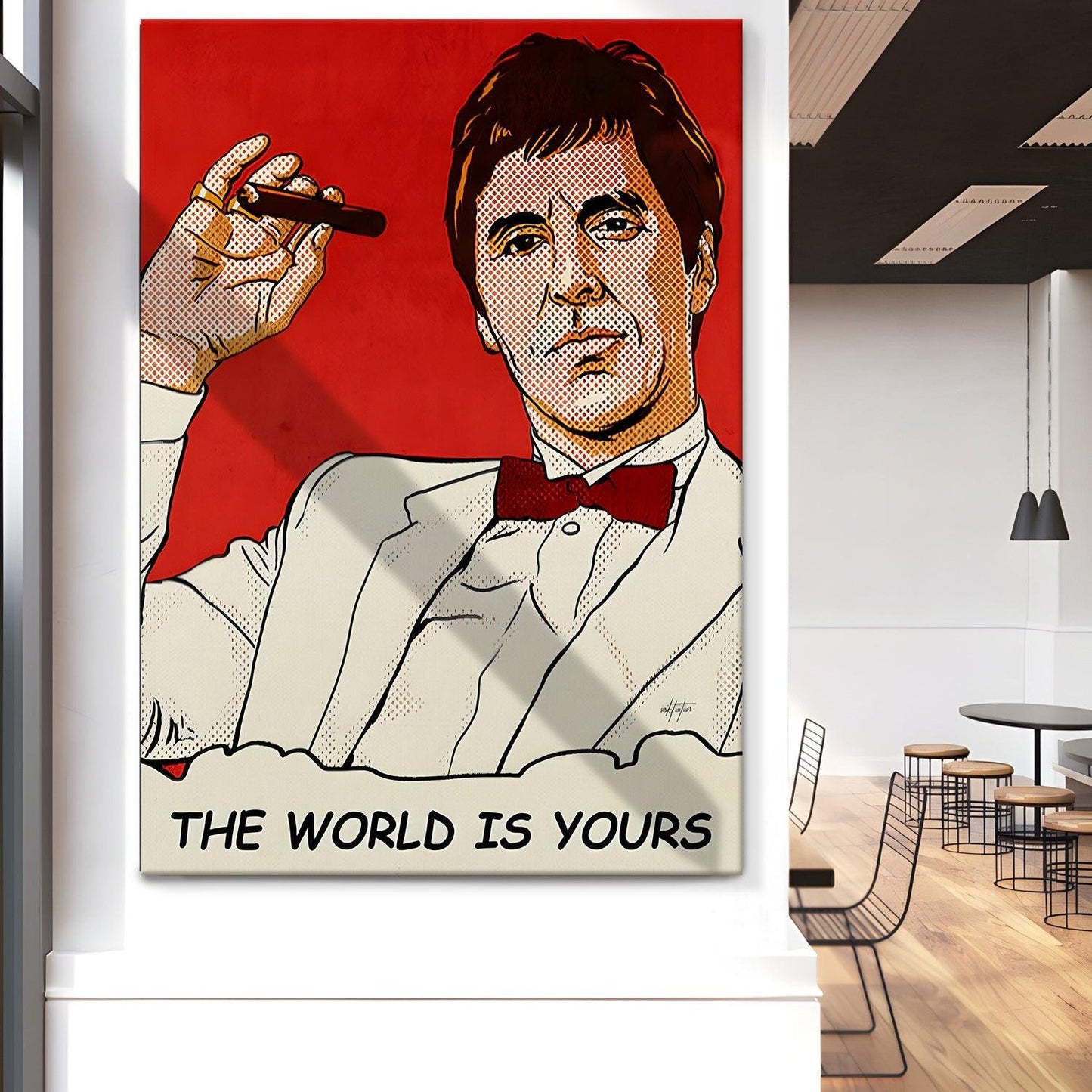 Tony Montana Frames Canvas Wall Art for Home