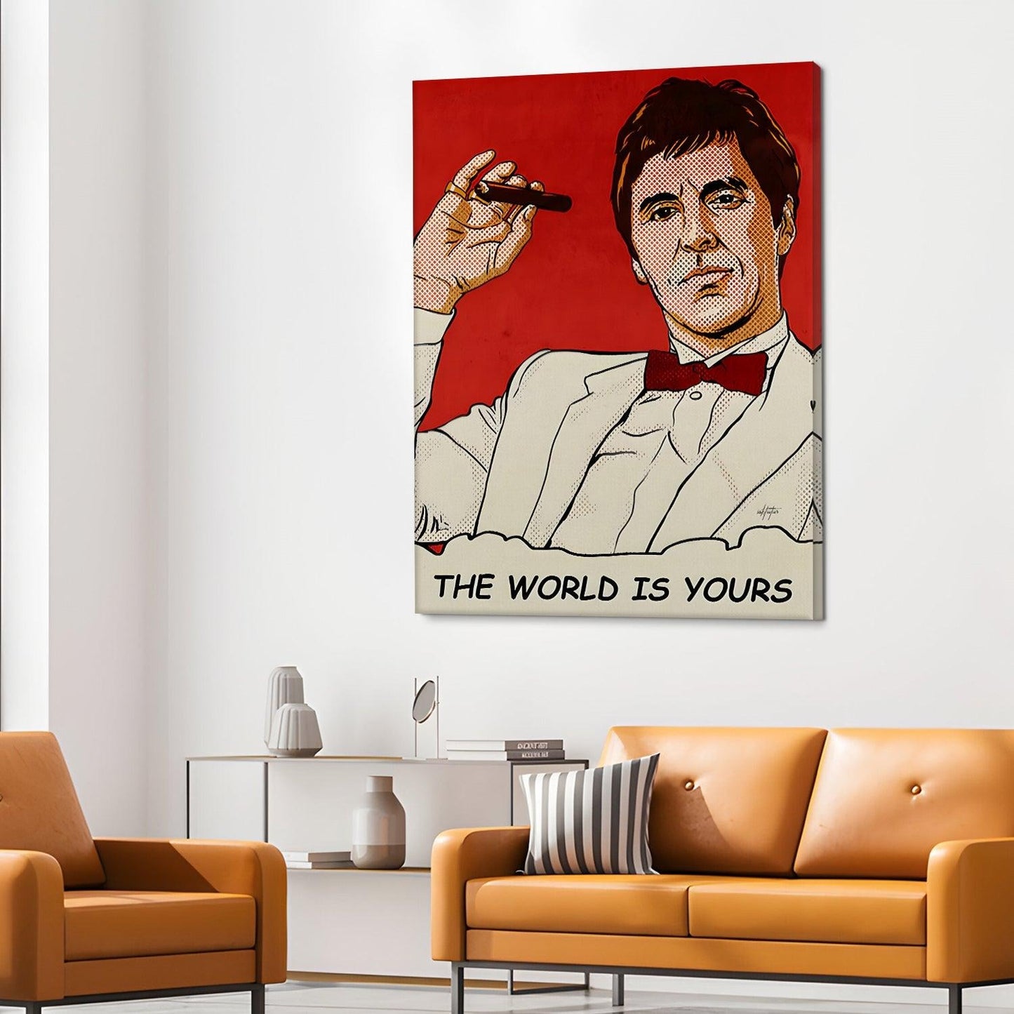 Tony Montana Frames Canvas Wall Art for Home