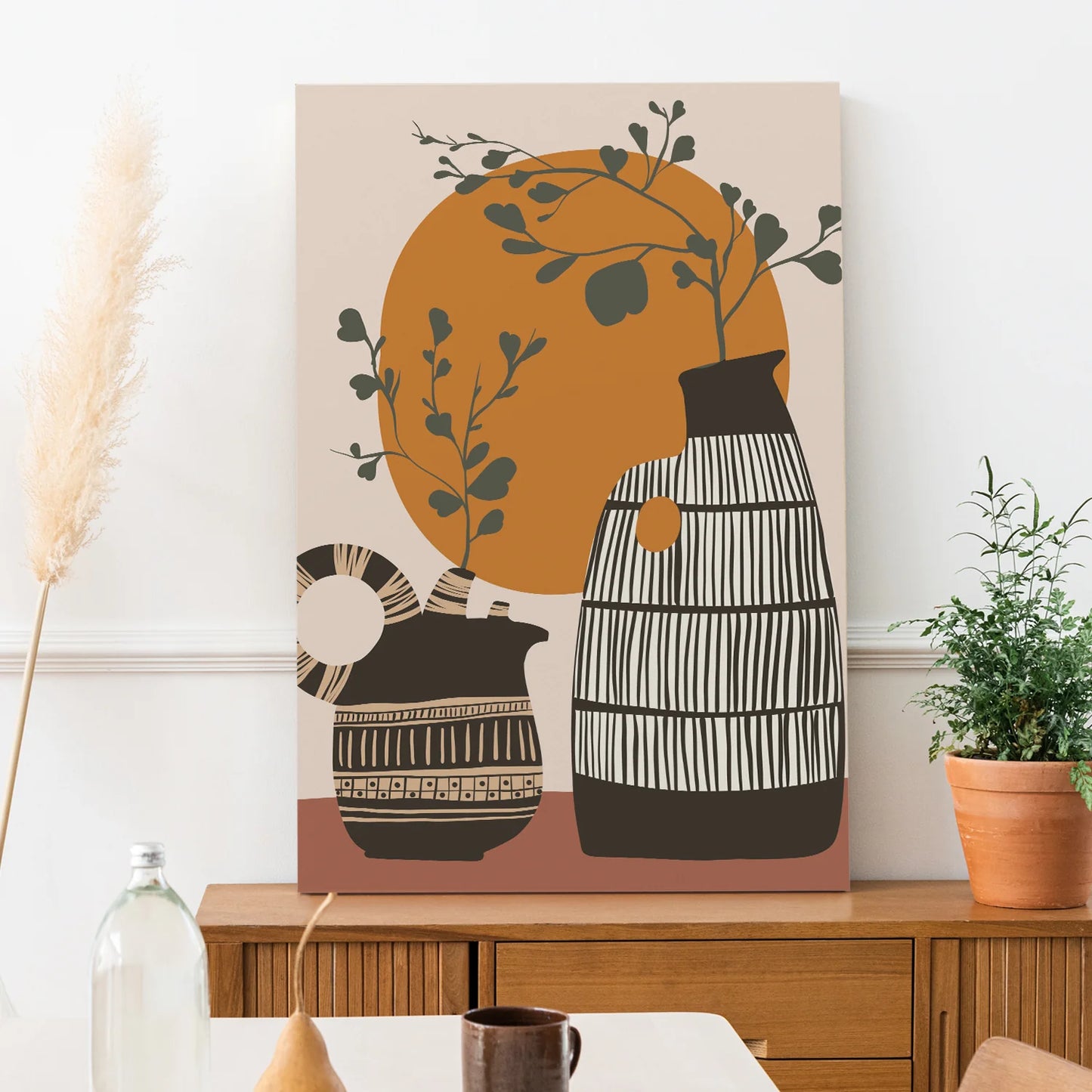 Boho And Chic Canvas Wall Art Painting