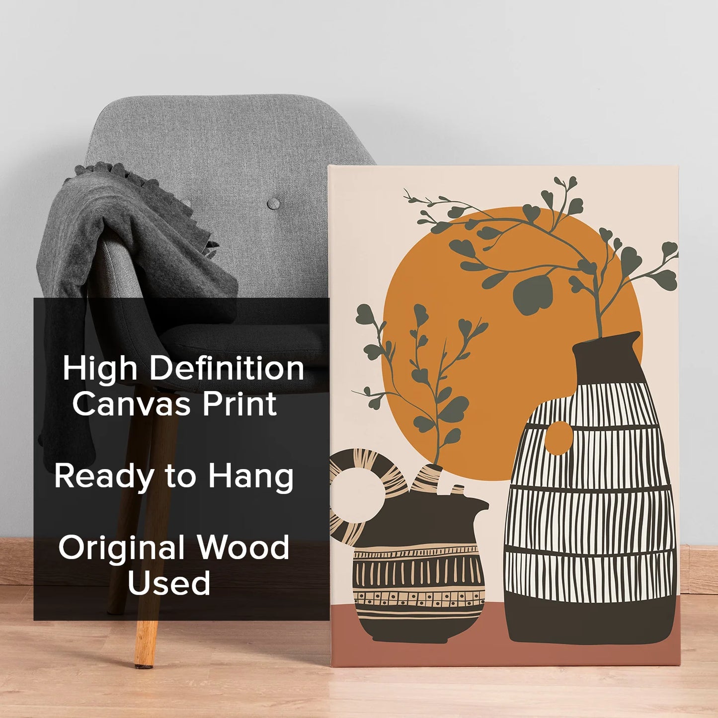 Boho And Chic Canvas Wall Art Painting