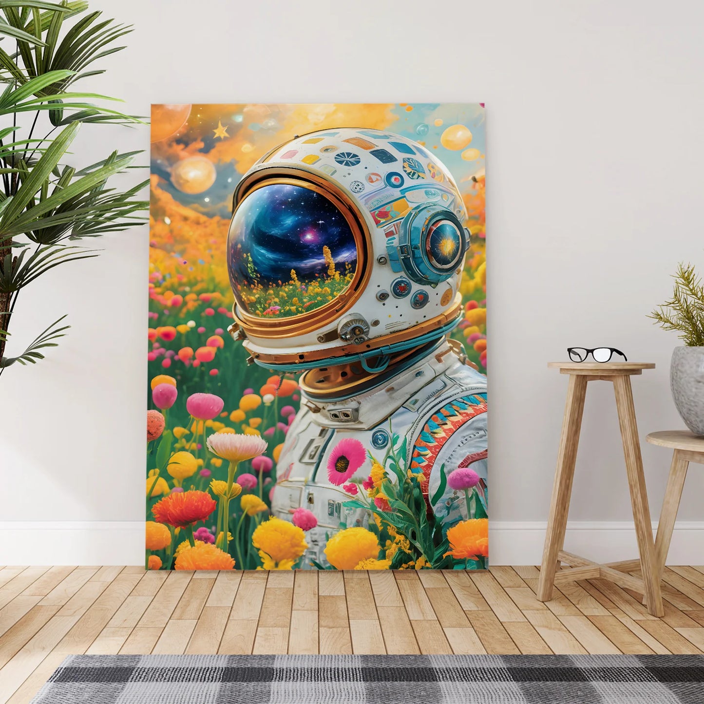 Space Canvas Wall Painting for Home And Hotel Decor