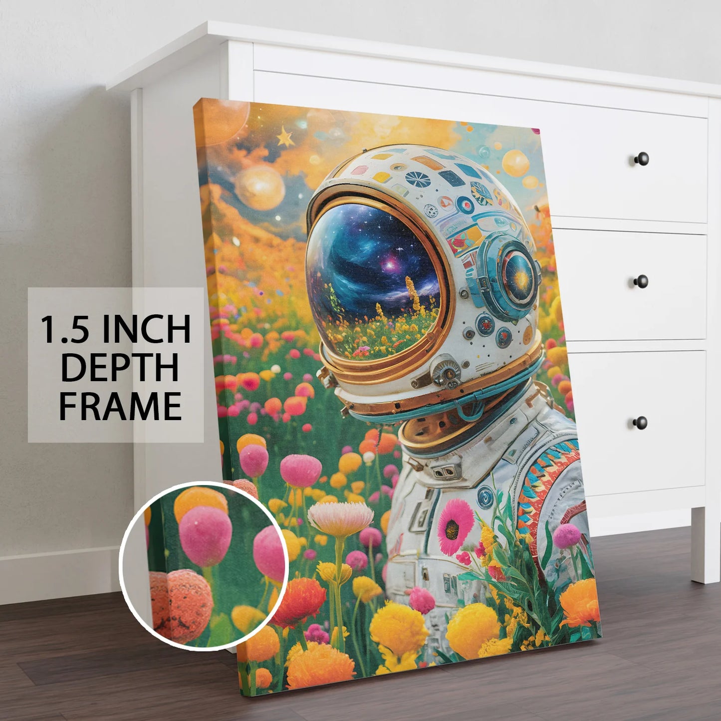 Space Canvas Wall Painting for Home And Hotel Decor
