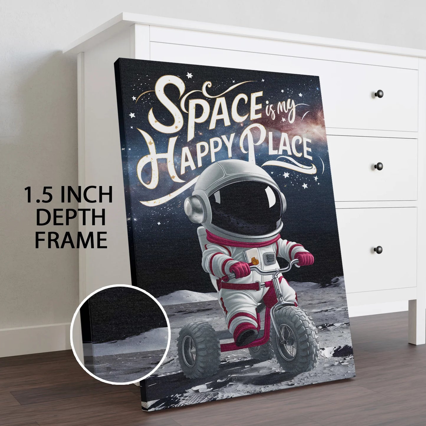 Space Canvas Wall Painting for Modern Home and Office Décoration
