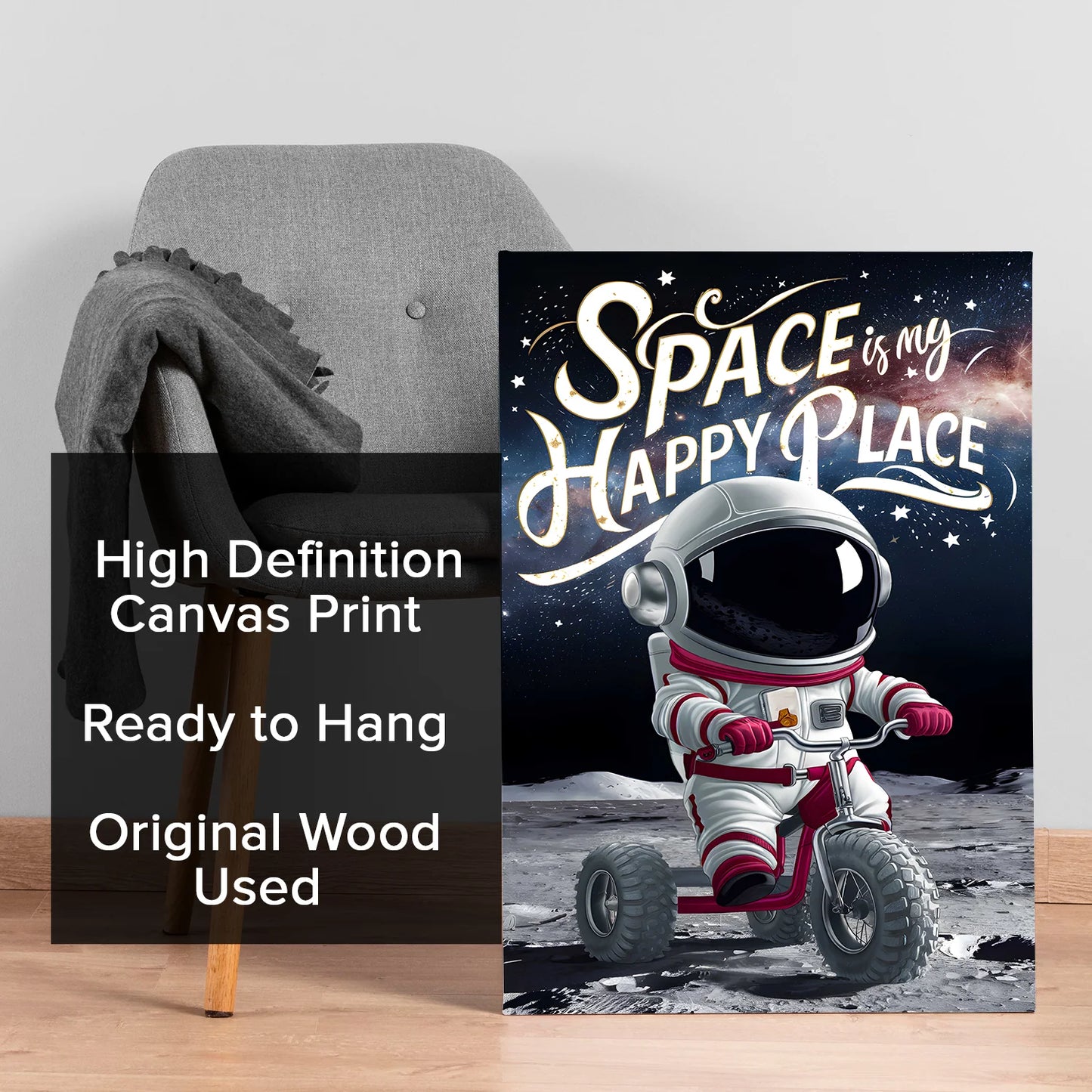 Space Canvas Wall Painting for Modern Home and Office Décoration