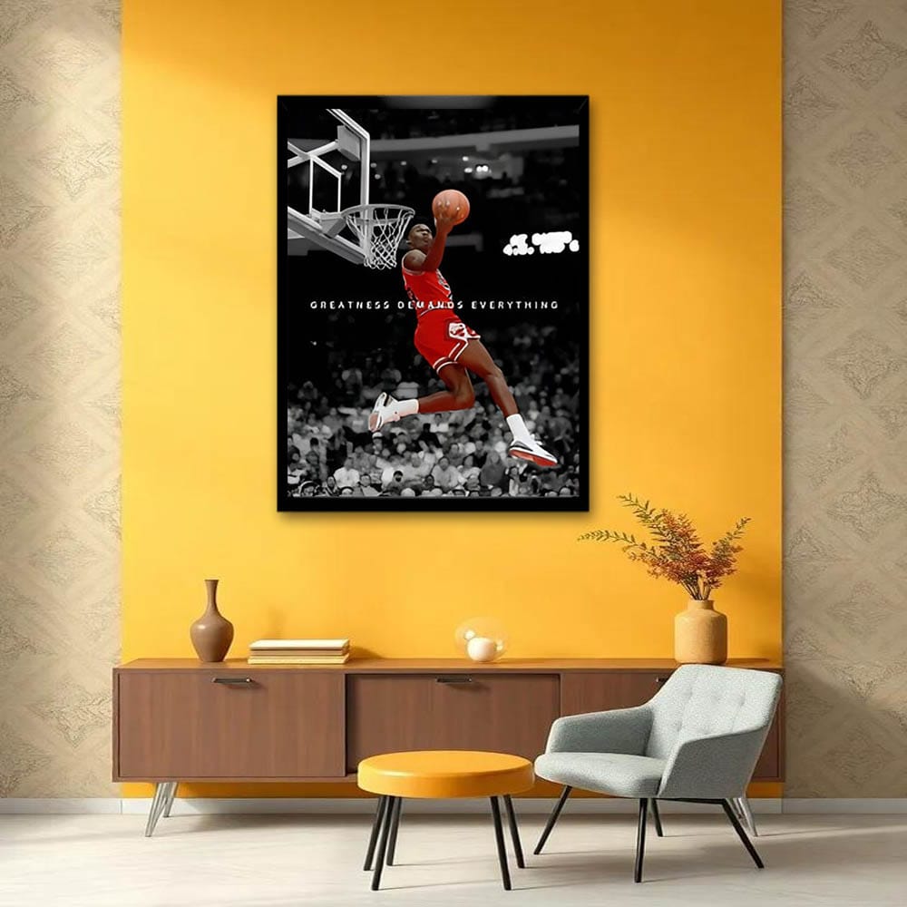 Michael Jordan Canvas Wall Painting