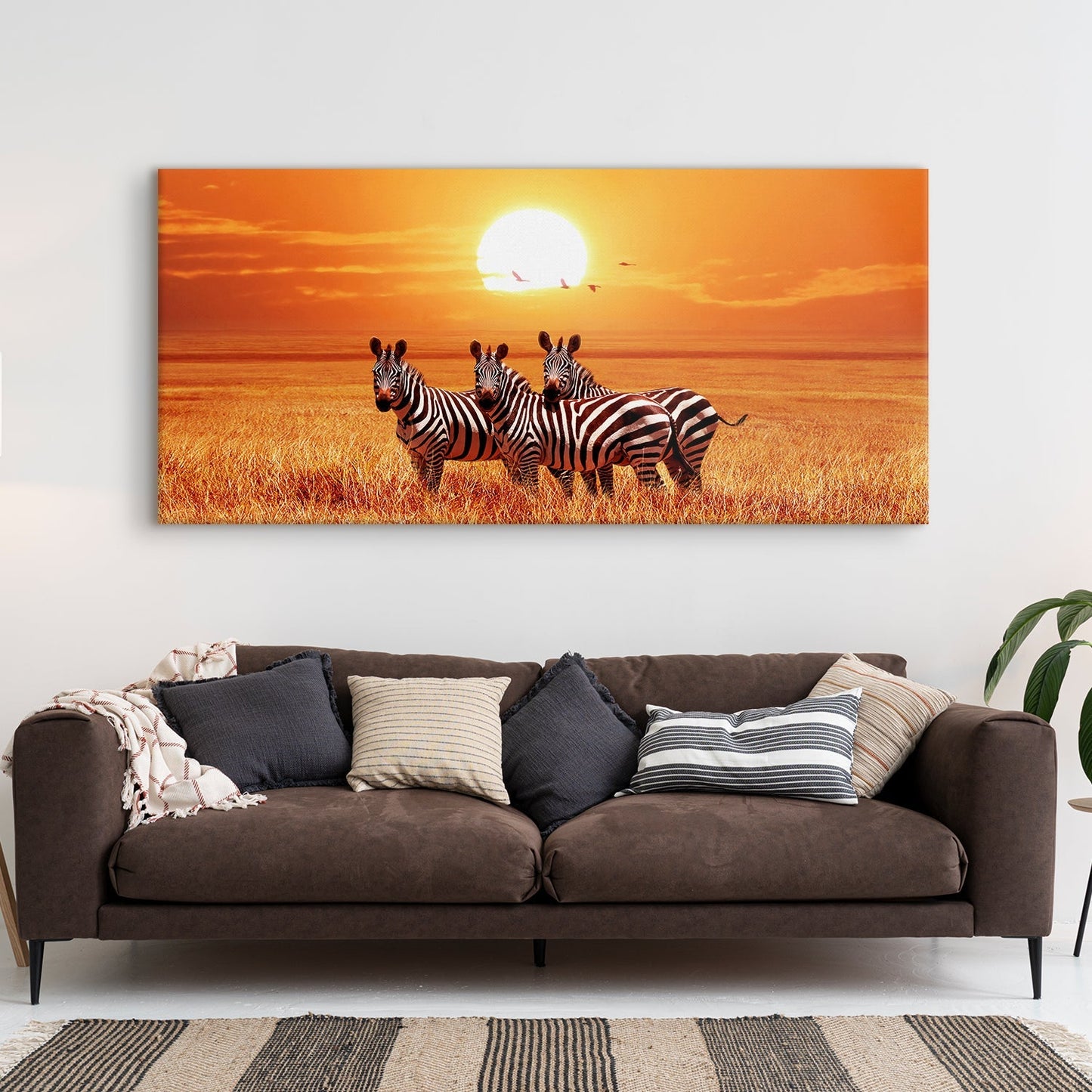Serengeti National Park Canvas Wall Art Painting