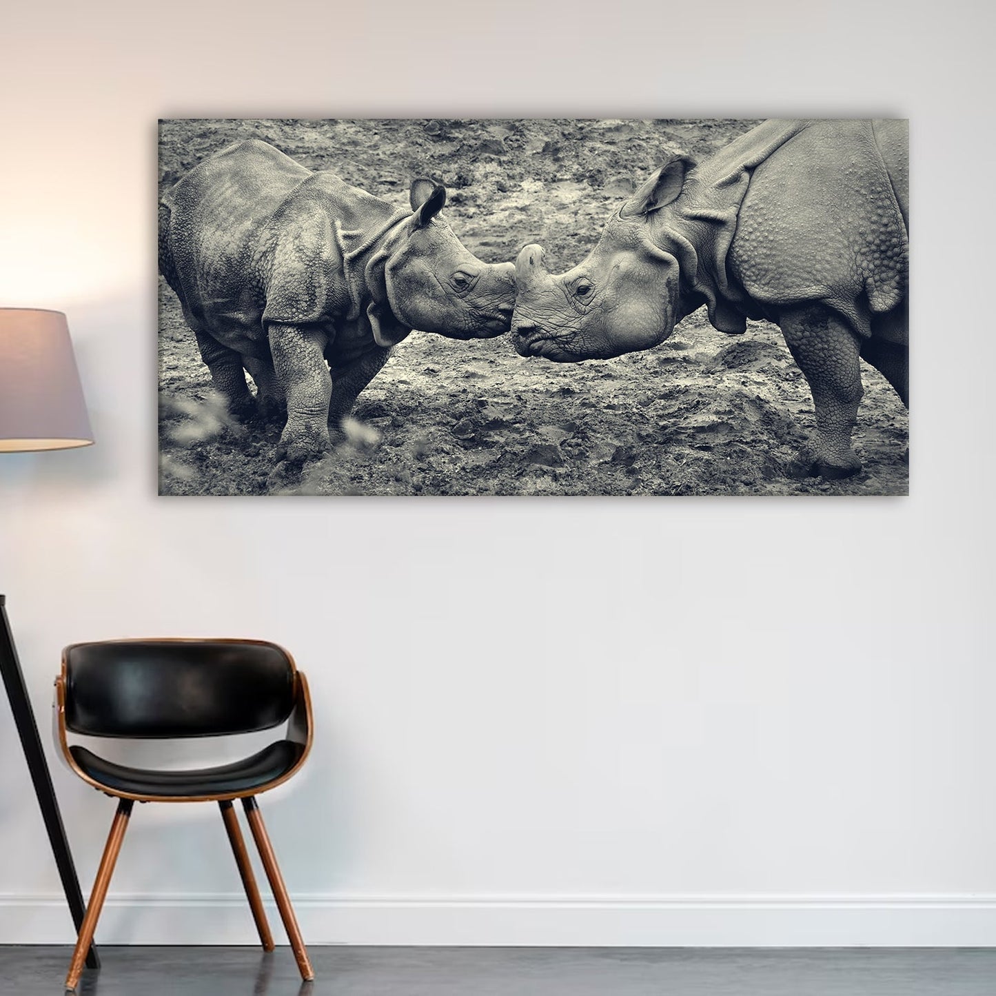 Affectionate Canvas Wall Art Painting