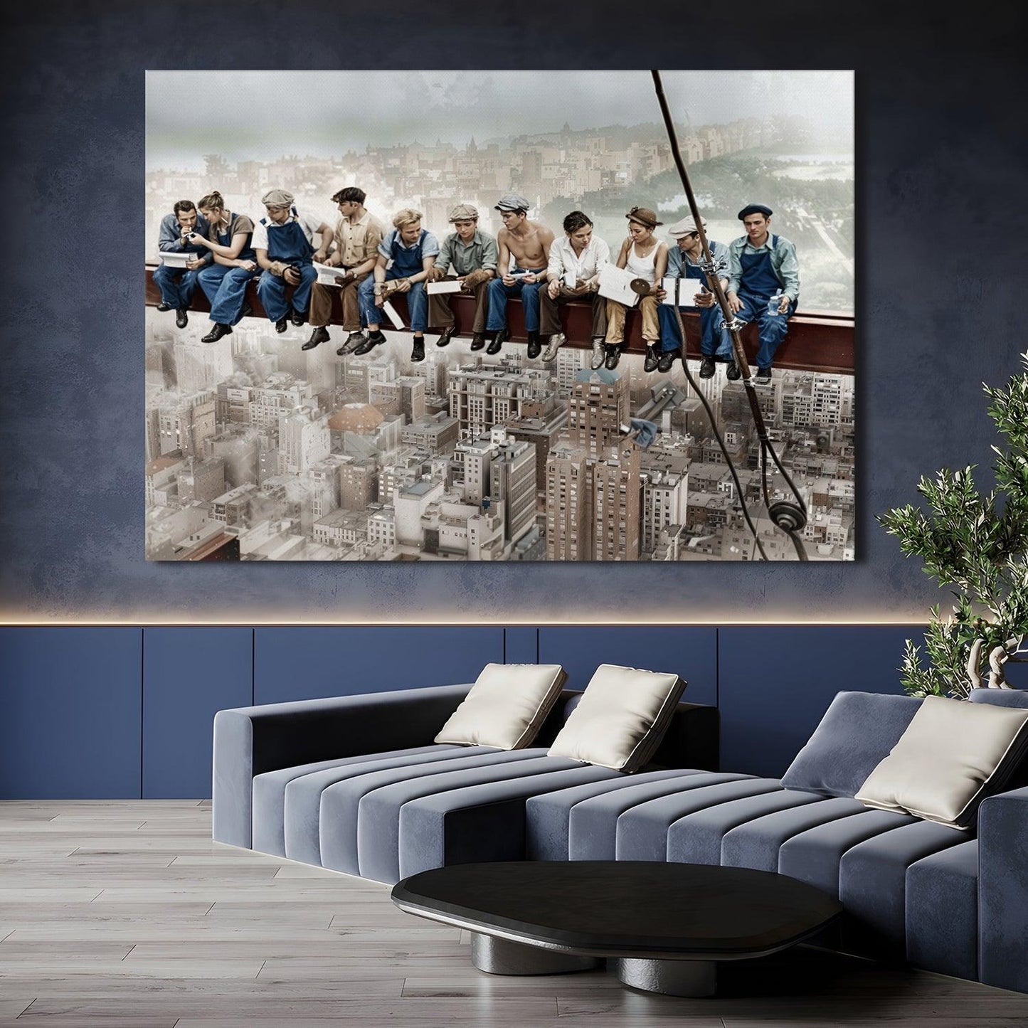 Lunch Atop a Skyscraper Wall Art