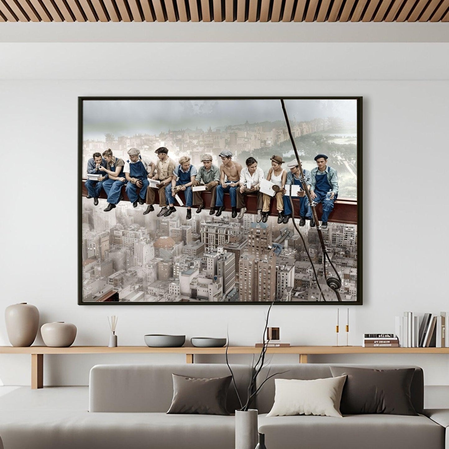 Lunch Atop a Skyscraper Wall Art