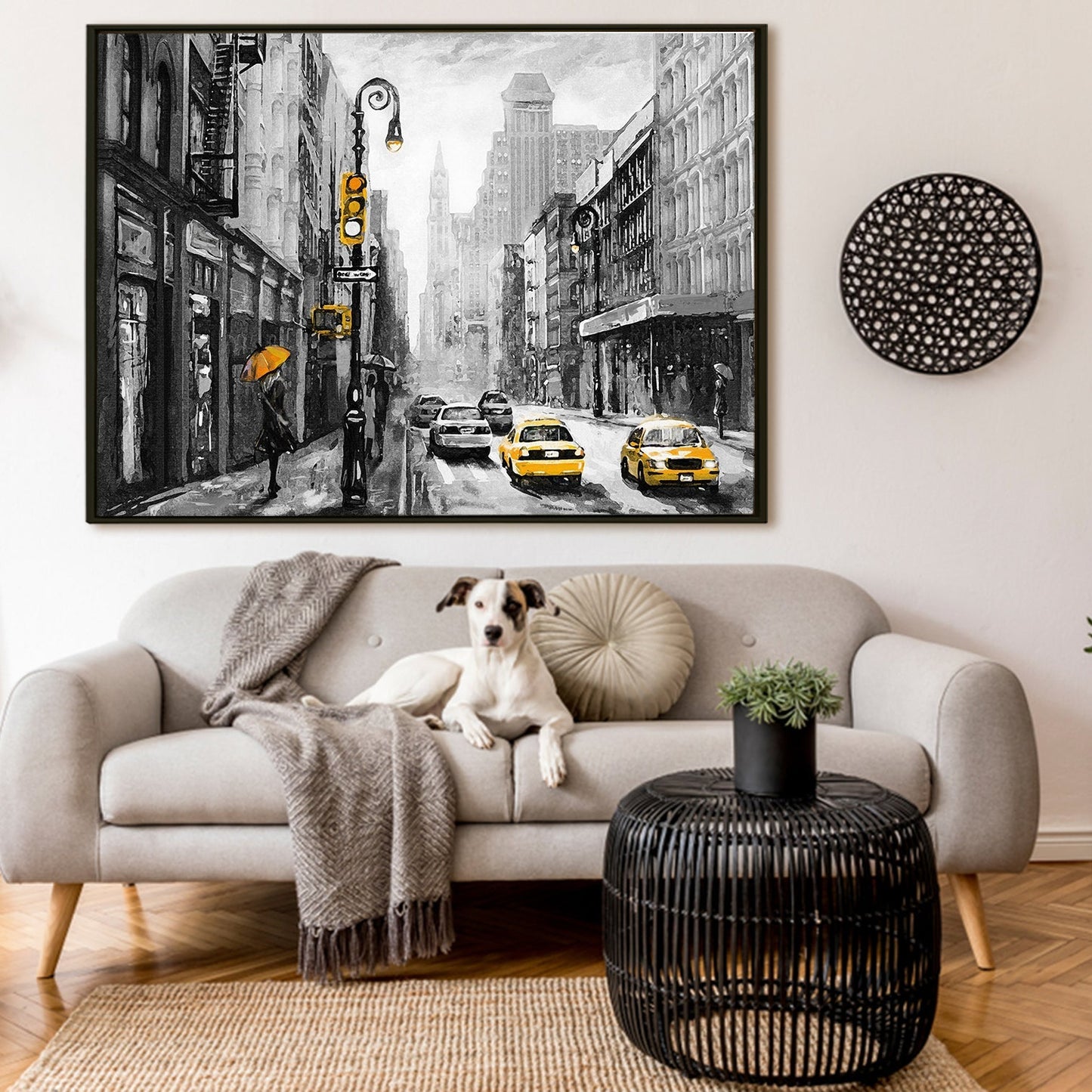 Beautiful Landscapes Painting on Canvas. Large Premium Framed Wall Art for Living Room, Office Spaces. (LDWA23)