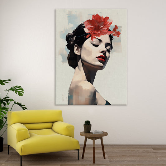 Boho Chic Canvas Wall Art Painting