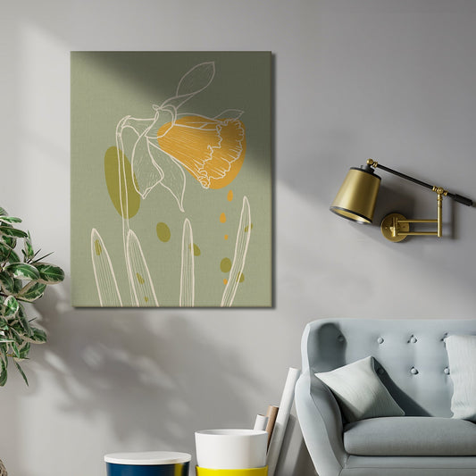 Narcissus Canvas Wall Art Painting
