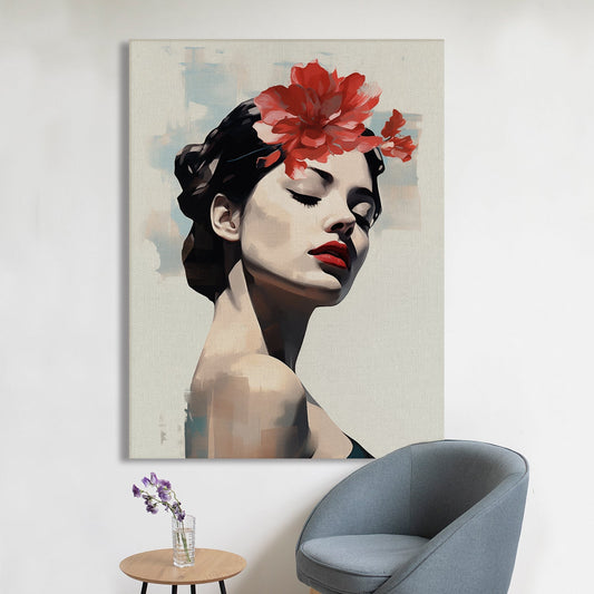 Boho Chic Canvas Wall Art Painting