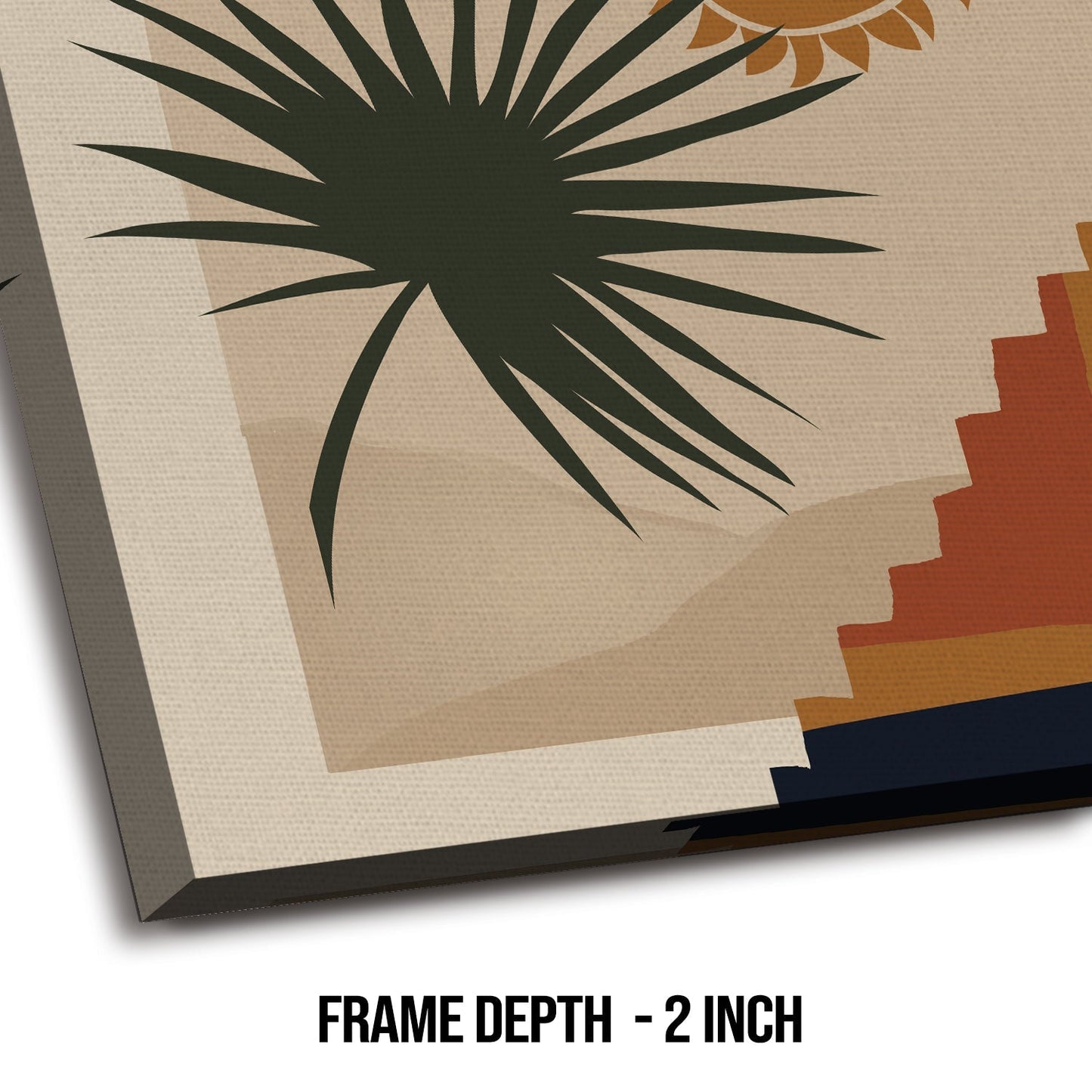 Boho Chic Canvas Wall Art Painting