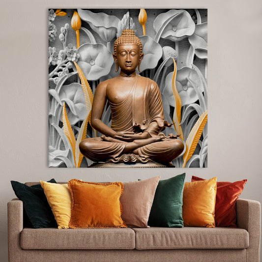 Buddha Canvas Wall Art  Painting