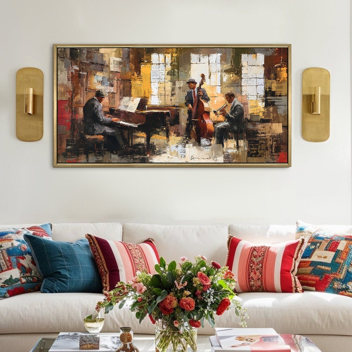 Vintage Jazz Trio Wall Art
