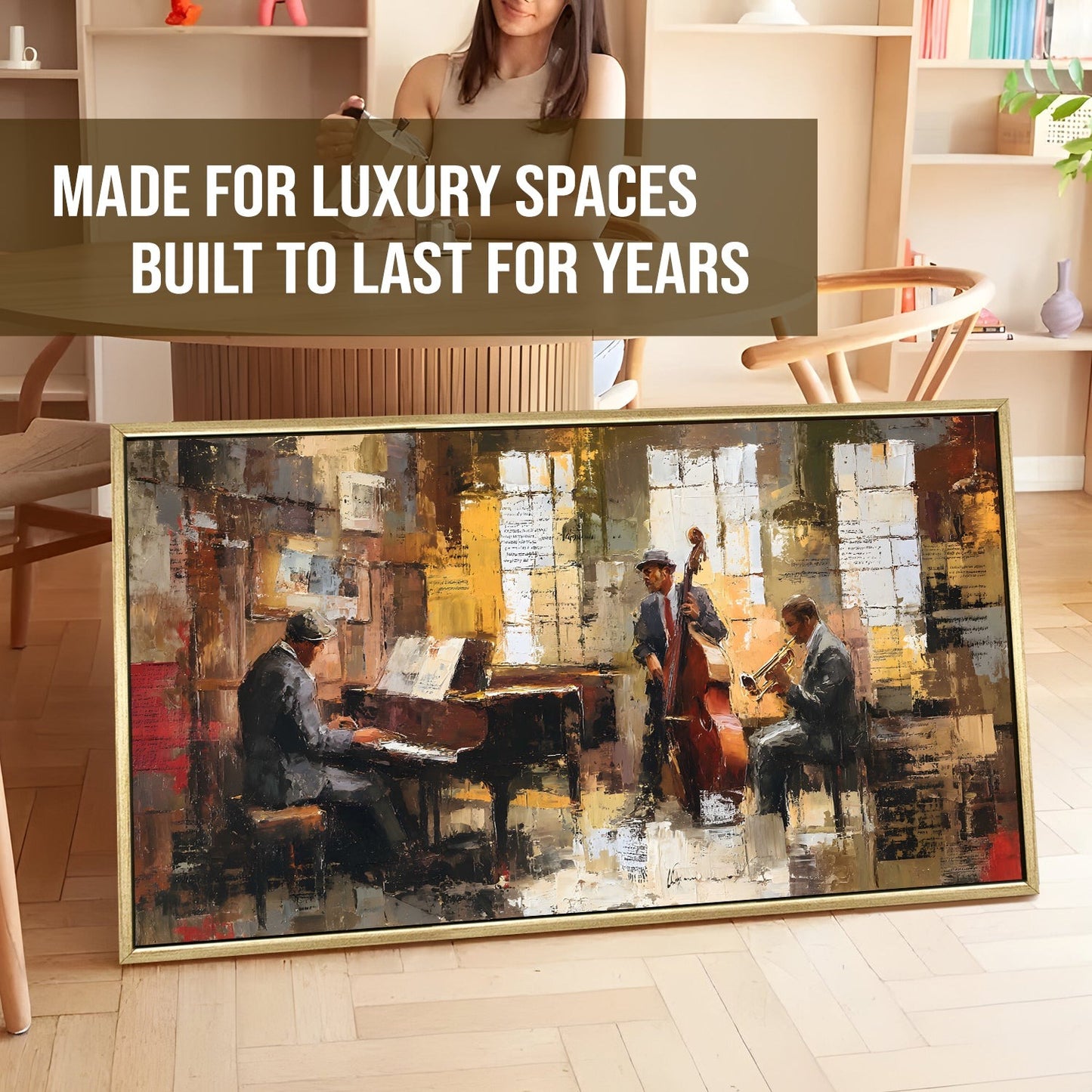 Vintage Jazz Trio Wall Art