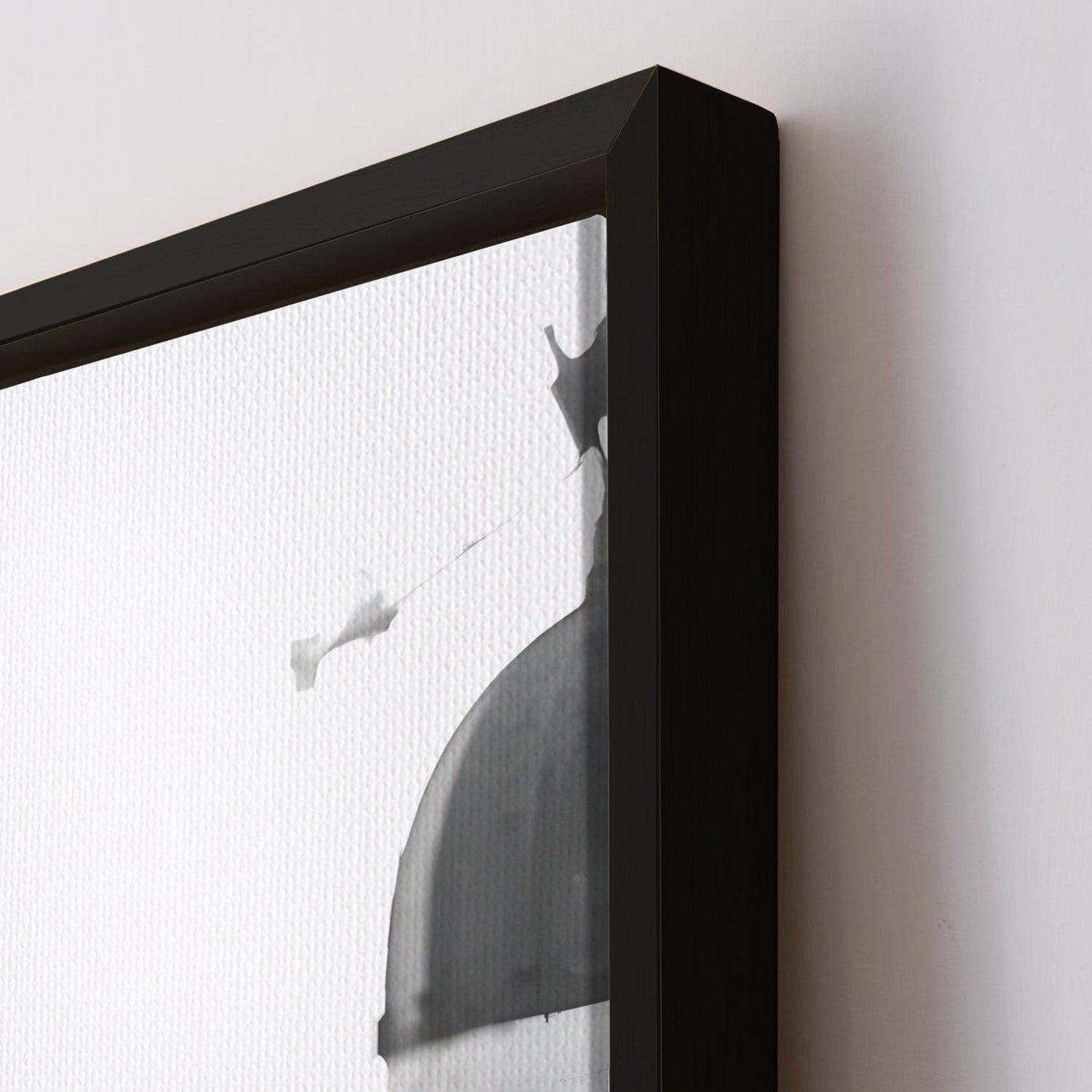 Woman on Ledge Wall Art – Timeless Urban Black & White